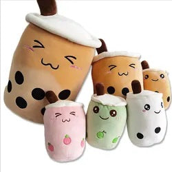 Boba Milk Tea Plush Pillow Toy
