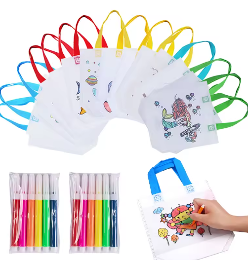 Children's Color-me Tote Bag
