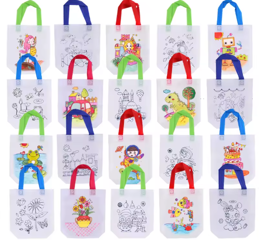 Children's Color-me Tote Bag