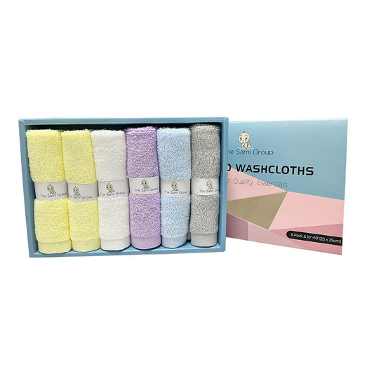 Extra Soft Wash Cloth 6 -pack