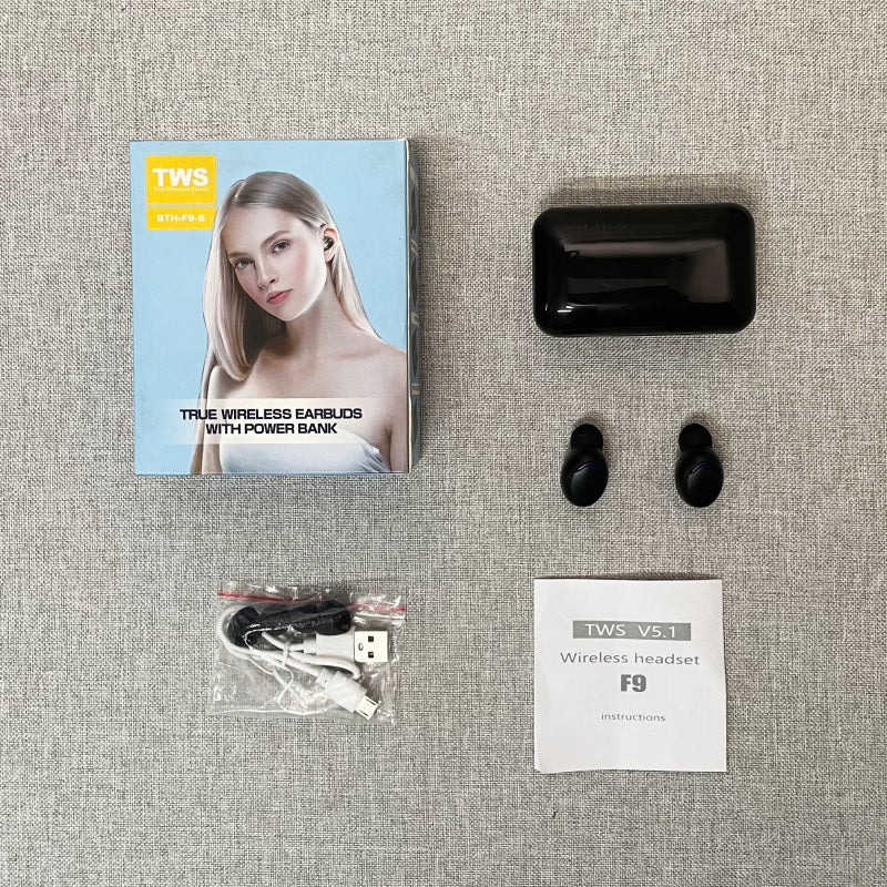 Sami Group Wireless Earbuds with LED Rechargeable Case
