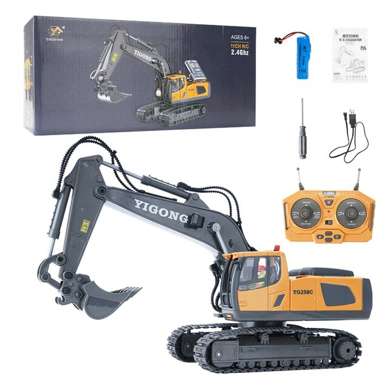 RC Excavator Dumper 2.4G Radio Control RC Car Engineering Vehicle Crawler Truck Bulldozer Electronic Toys Cars for Boys Gifts