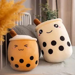 Boba Milk Tea Plush Pillow Toy