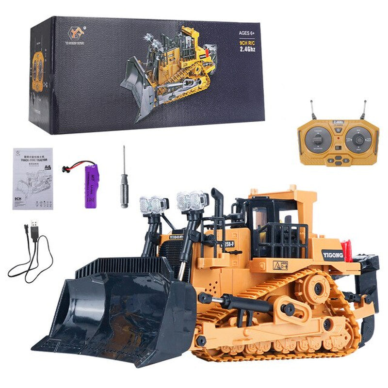 RC Excavator Dumper 2.4G Radio Control RC Car Engineering Vehicle Crawler Truck Bulldozer Electronic Toys Cars for Boys Gifts